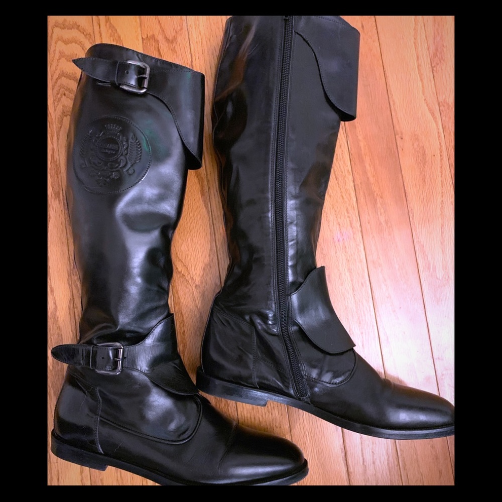 Chiarini tall leather boots